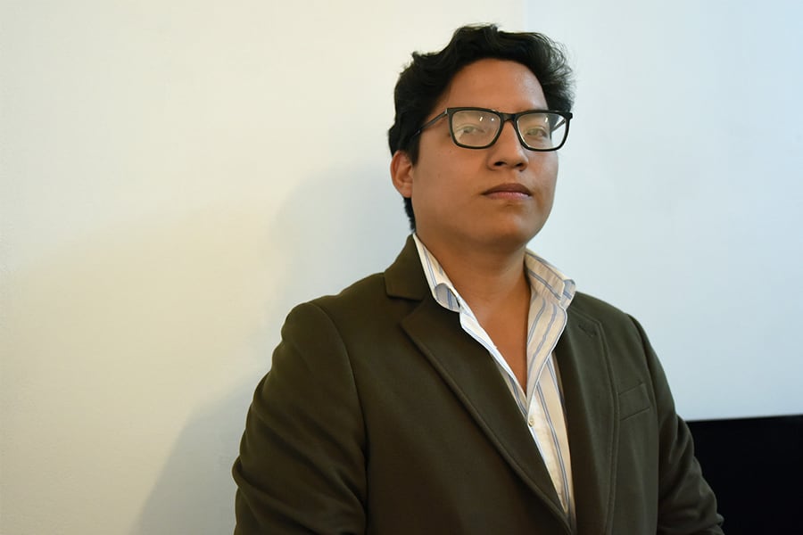 Fernando Bastías, abogado de las familias de los 4 de Guayaquil. Imagen: Nicolás Parodi.