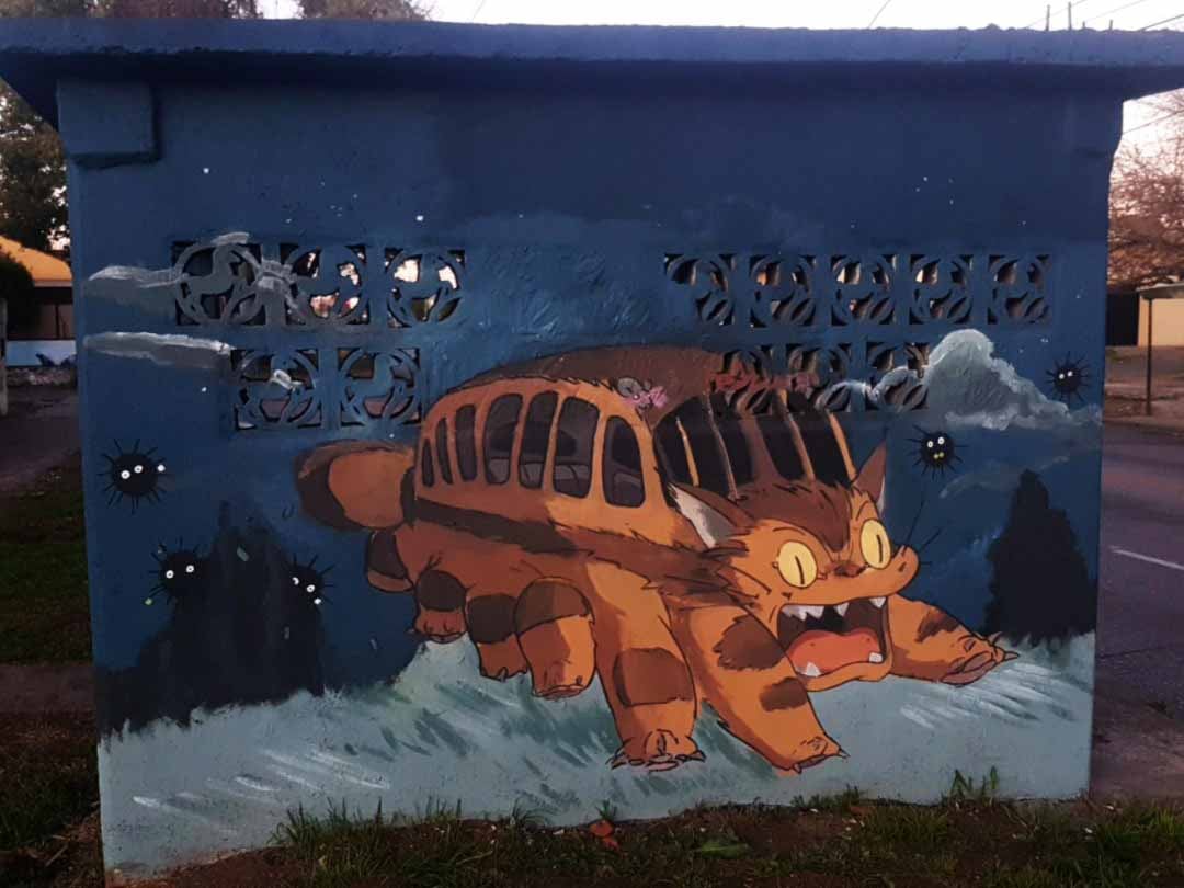 La parada de Totoro, por Andrea Rodríguez.