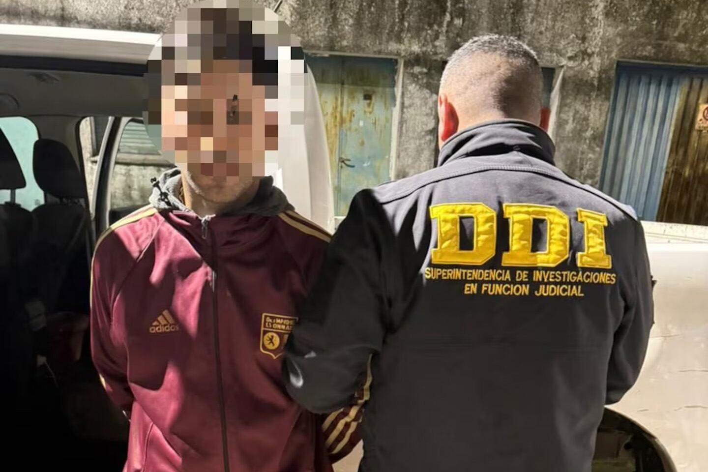 Ariel Jeremías Giménez, acusado de enterrar a las chicas.