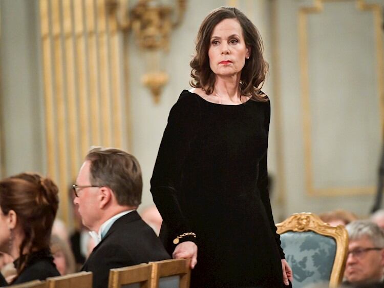 Danius, en una imagen de diciembre de 2017, meses antes del comienzo de la crisis en la Academia Sueca. 