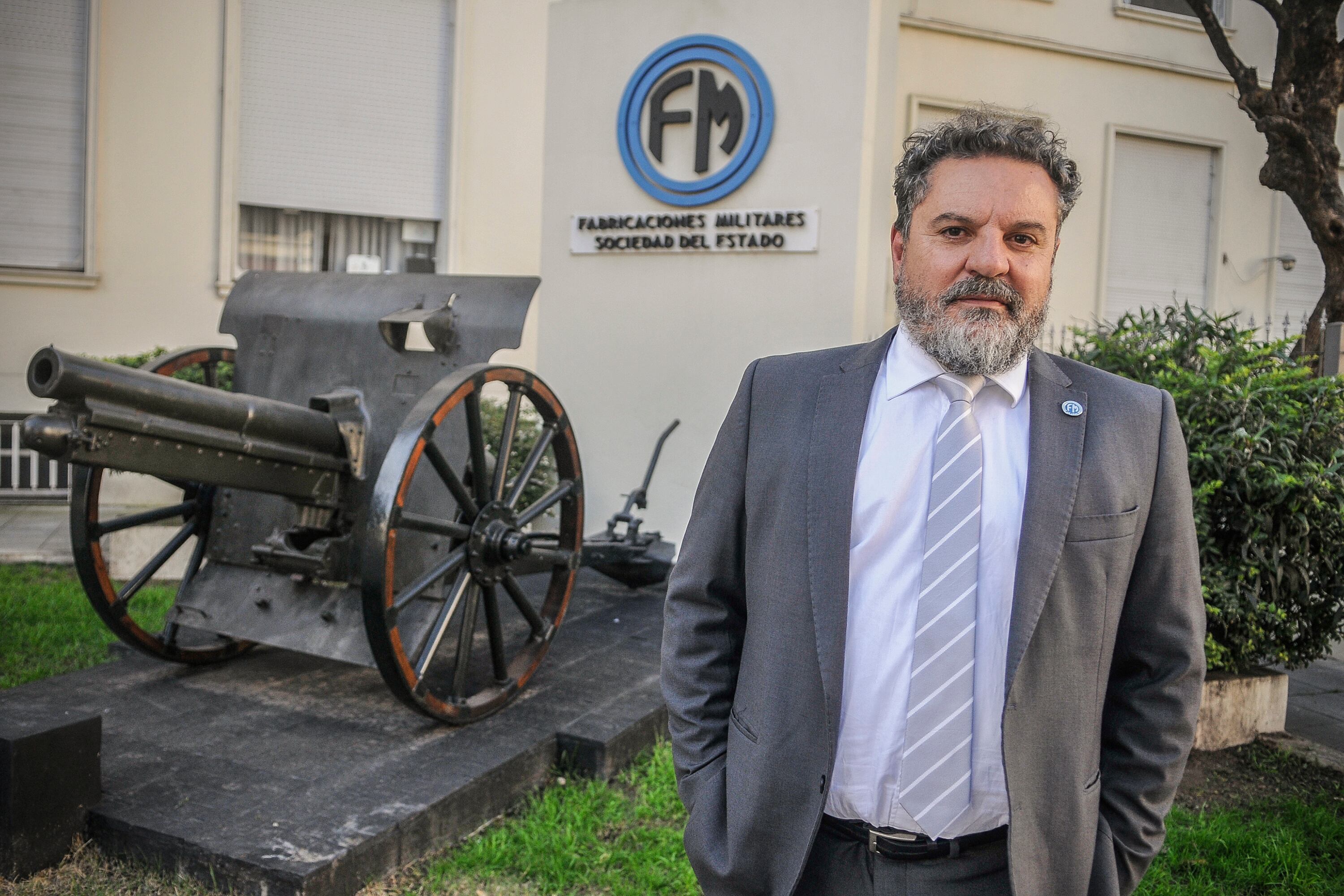 Iván Durigón, presidente de Fabricaciones Militares Sociedad del Estado, afirma que la administración de la empresa es "una cuestión de soberanía y estrategia".