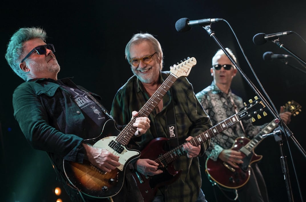 Juanchi Baleirón, David Lebón y Baltasar Comotto en Beat Baires 2021