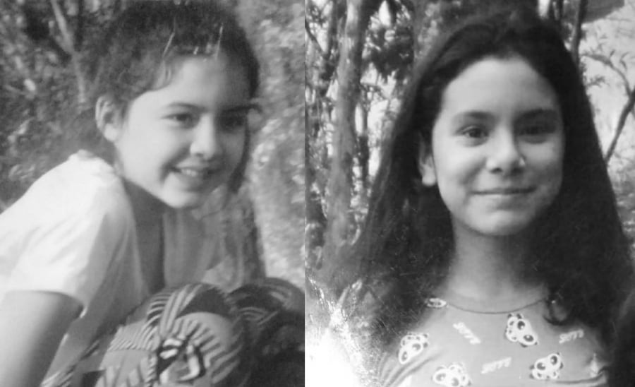 Lilian Mariana y María Carmen Villalba, las dos niñas asesinadas por las Fuerzas de Tarea Conjunta (FTC) de Paraguay el 2 de septiembre de 2020.