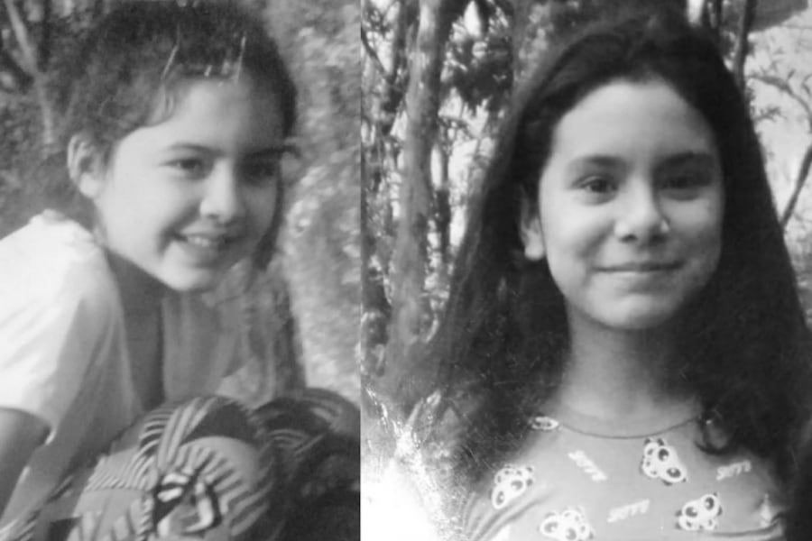 Lilian Mariana y María Carmen Villalba, las dos niñas asesinadas por las Fuerzas de Tarea Conjunta (FTC) de Paraguay el 2 de septiembre de 2020.