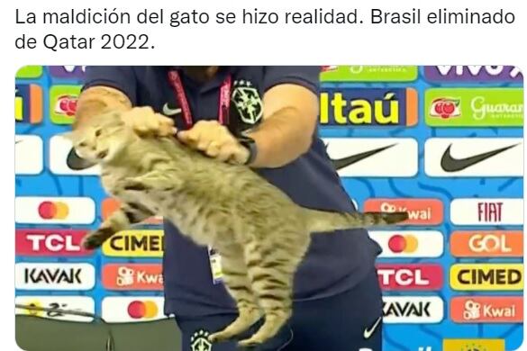 Los mejores memes del partido de Croacia y Brasil. (Twitter)