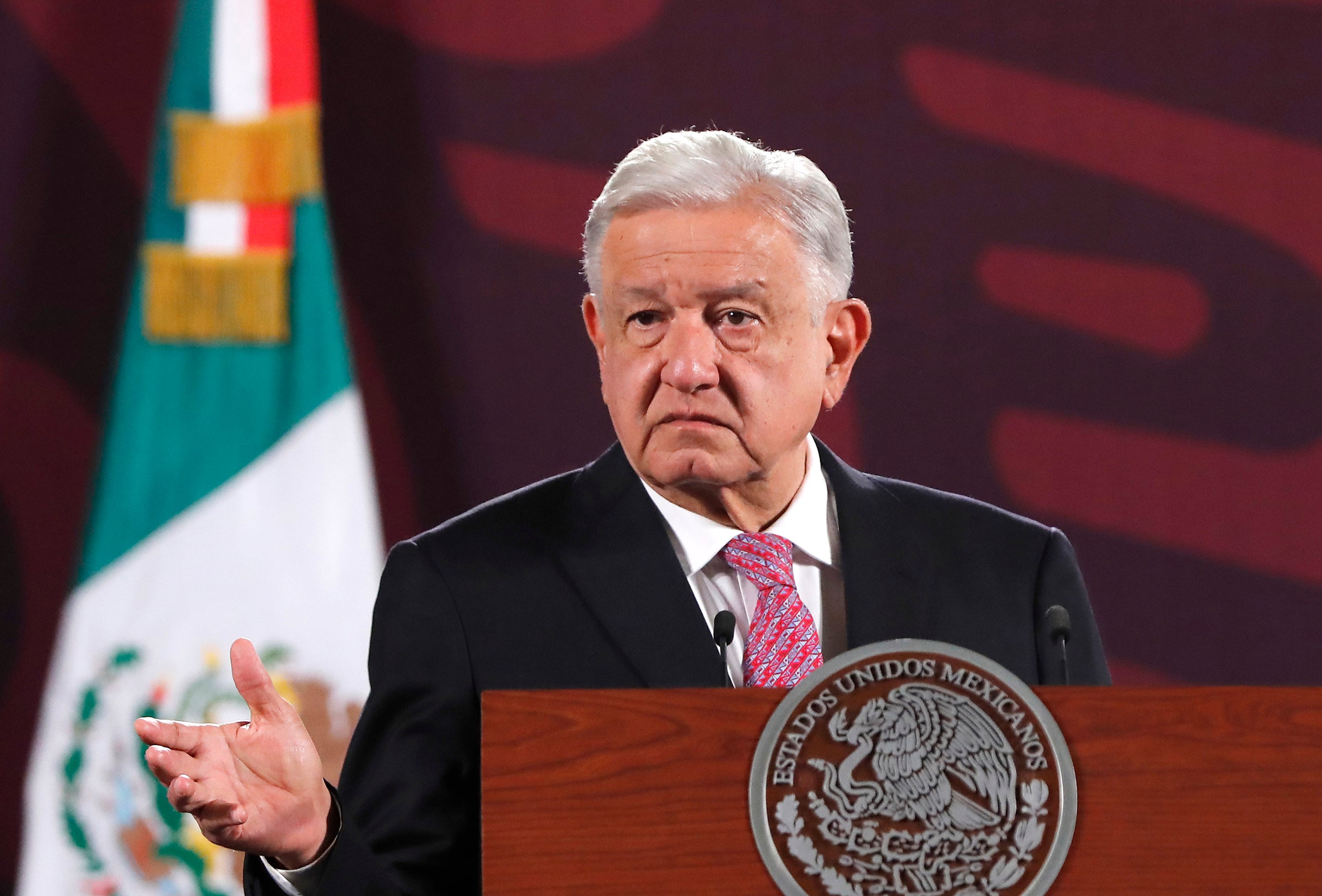 Andrés Manuel López Obrador, presidente de México.