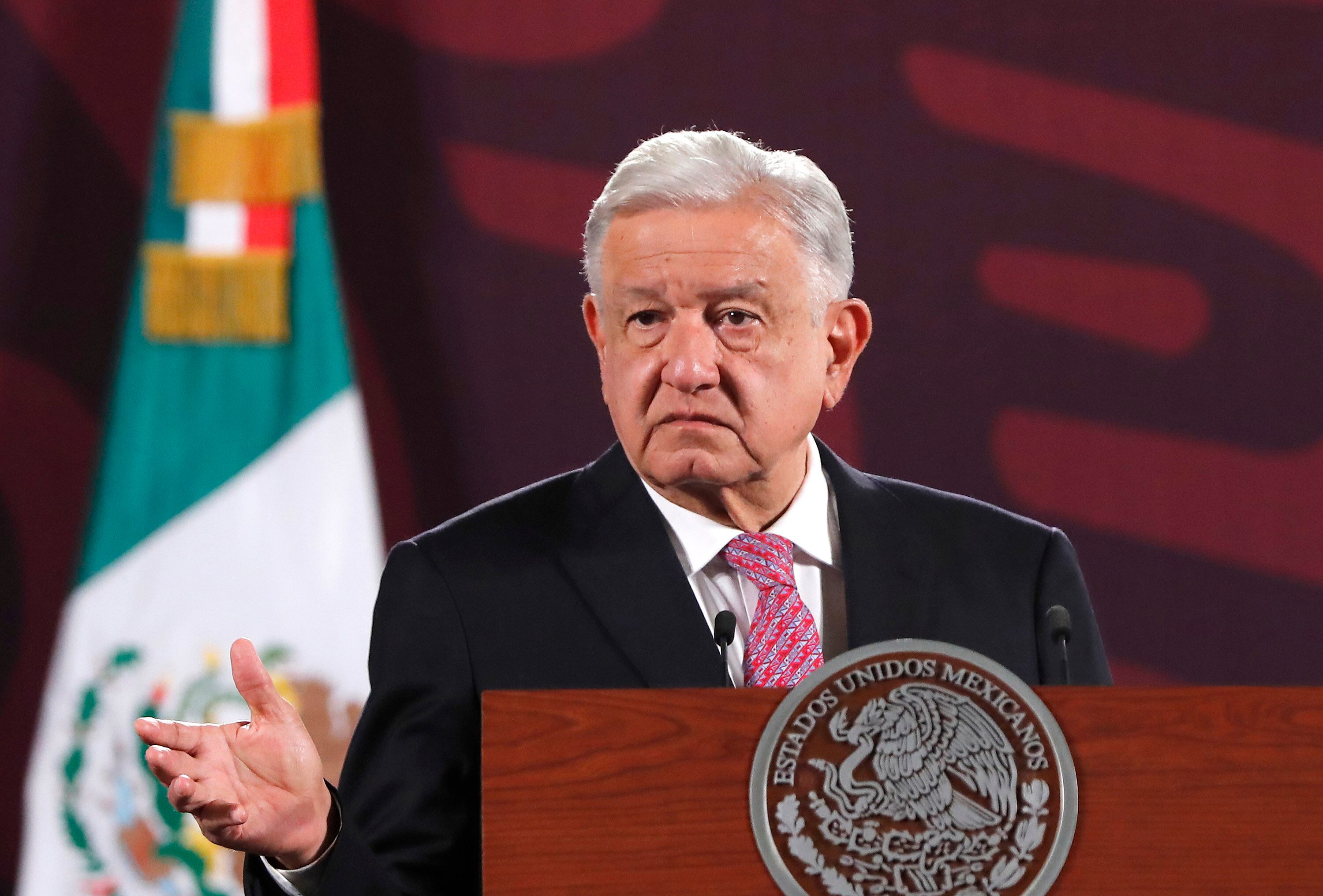 Andrés Manuel López Obrador, presidente de México.
