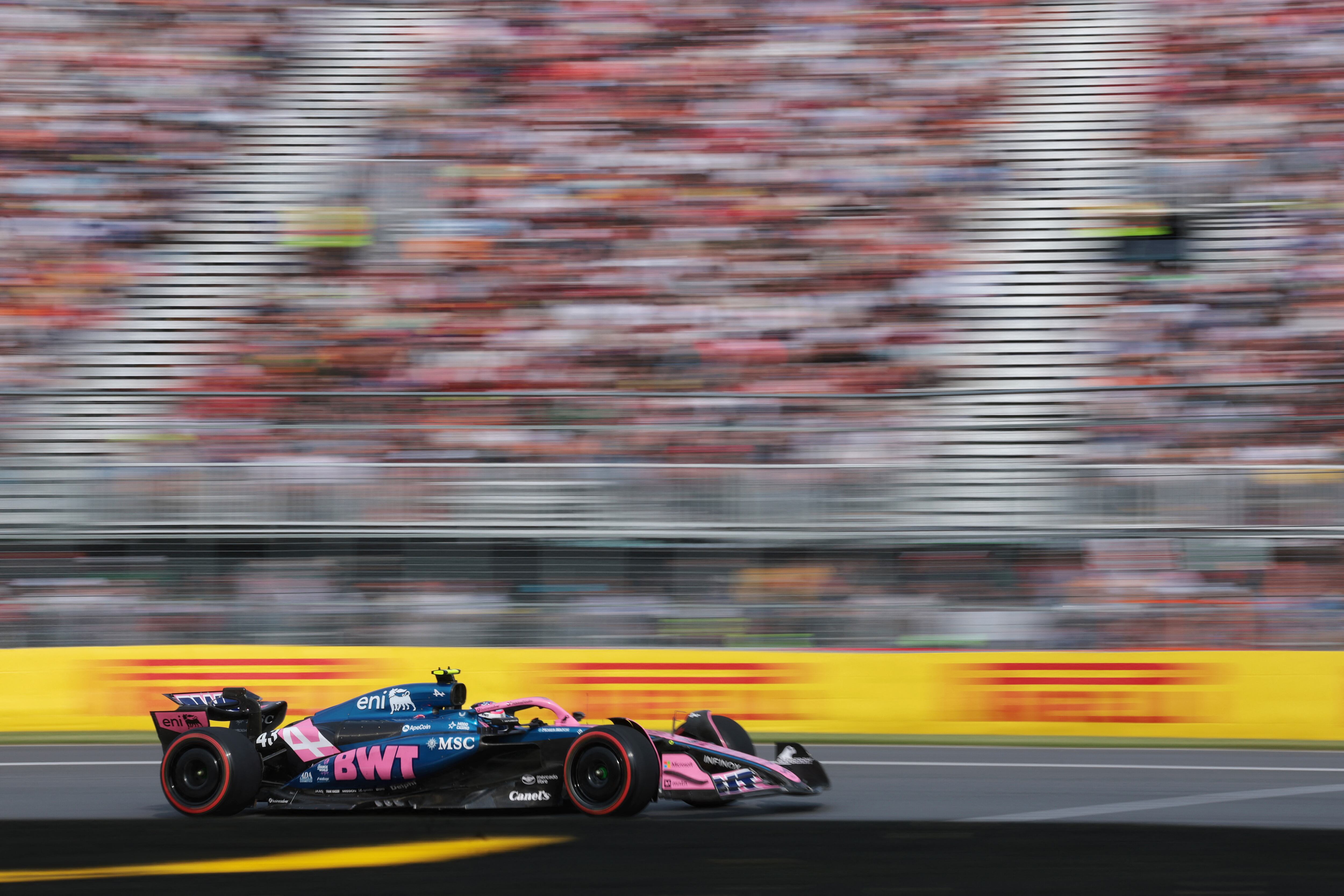 Franco Colapinto ya corre en Canadá