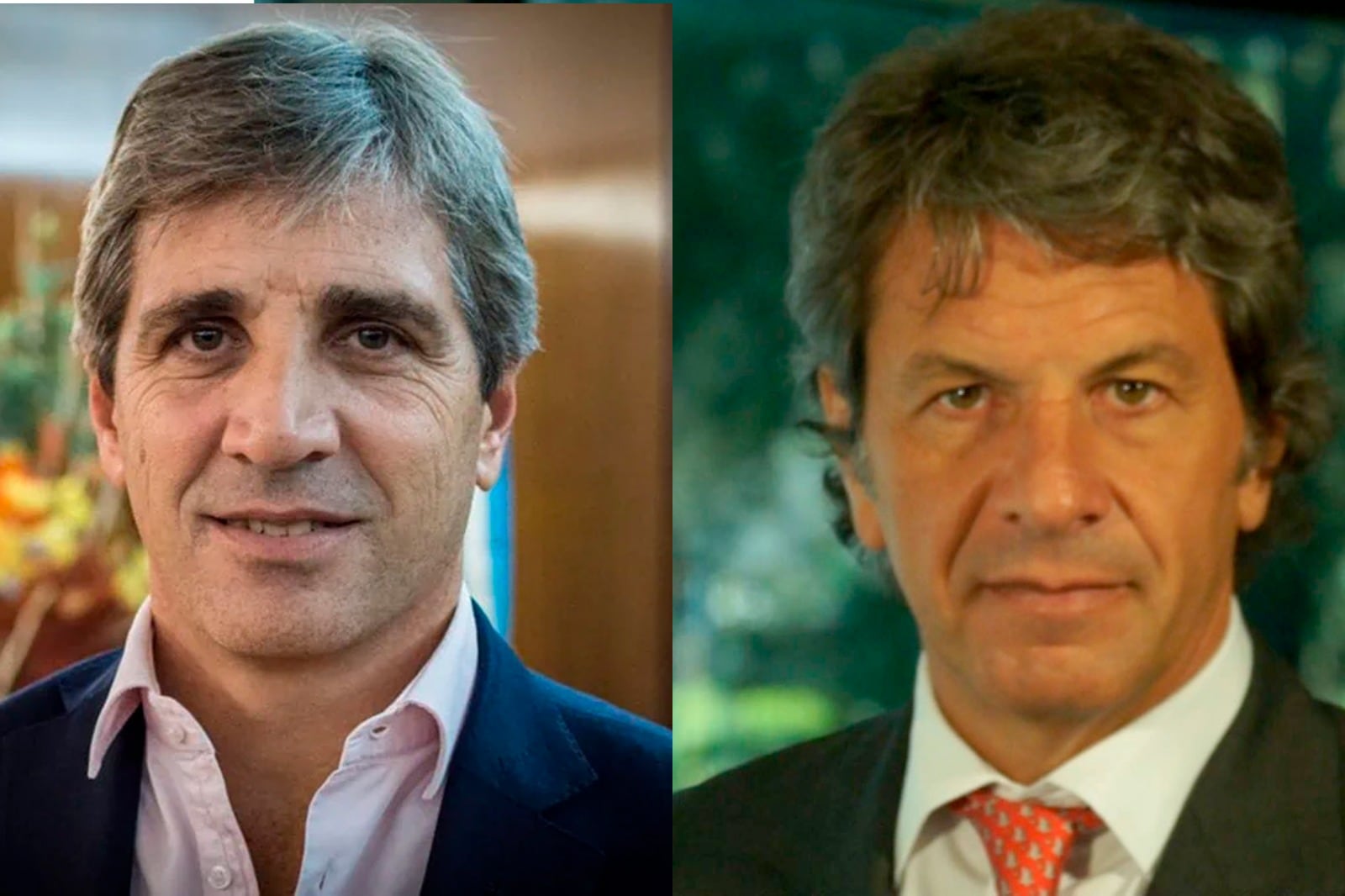 El ministro de Economía y el ex titular de la superintendencia de Seguros