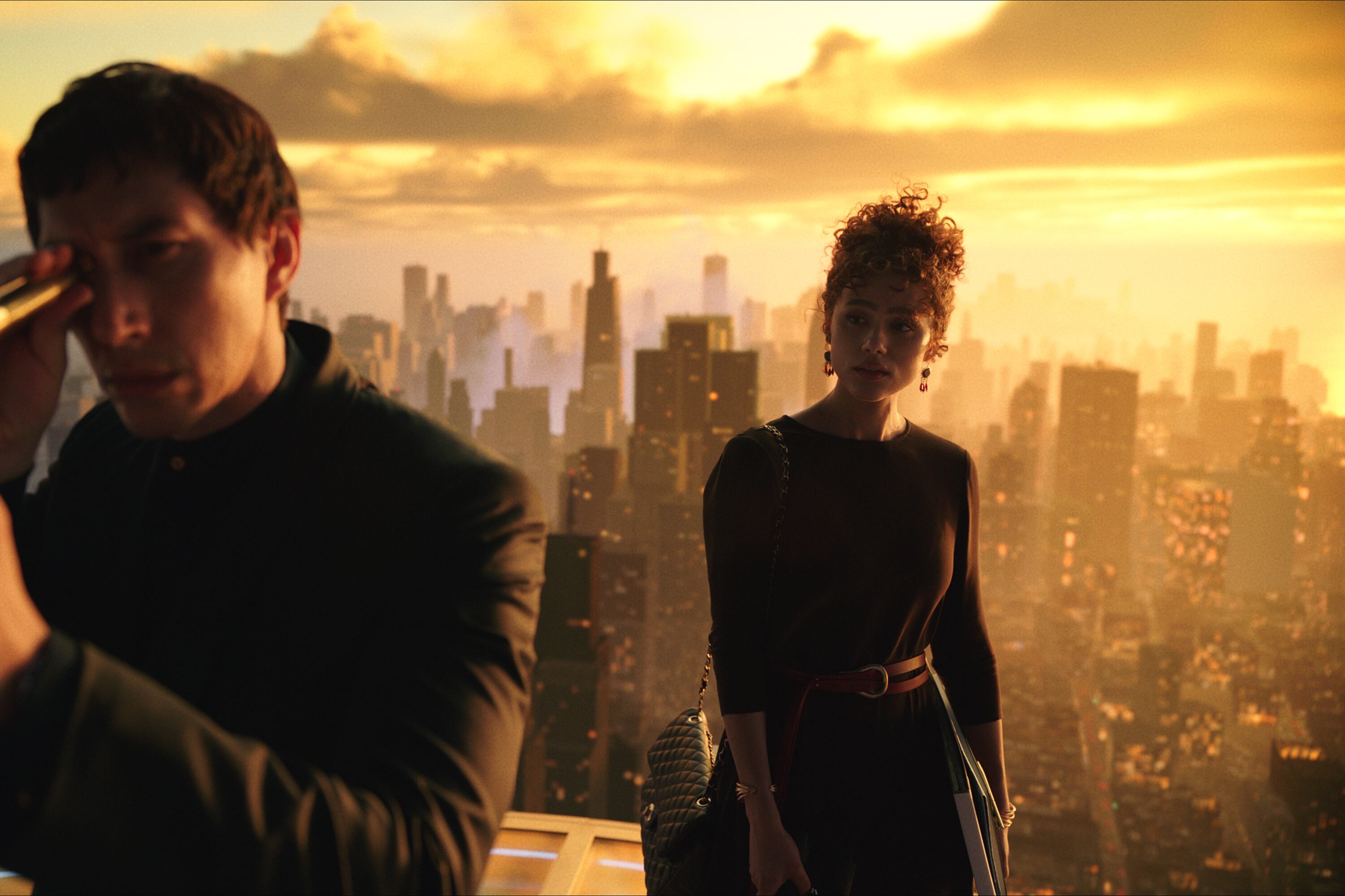 Adam Driver en "Megalopolis", de Francis Ford Coppola.