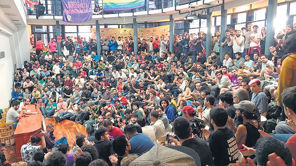 En ATE Nacional, en San Cristóbal, ayer se realizaron 28 talleres.