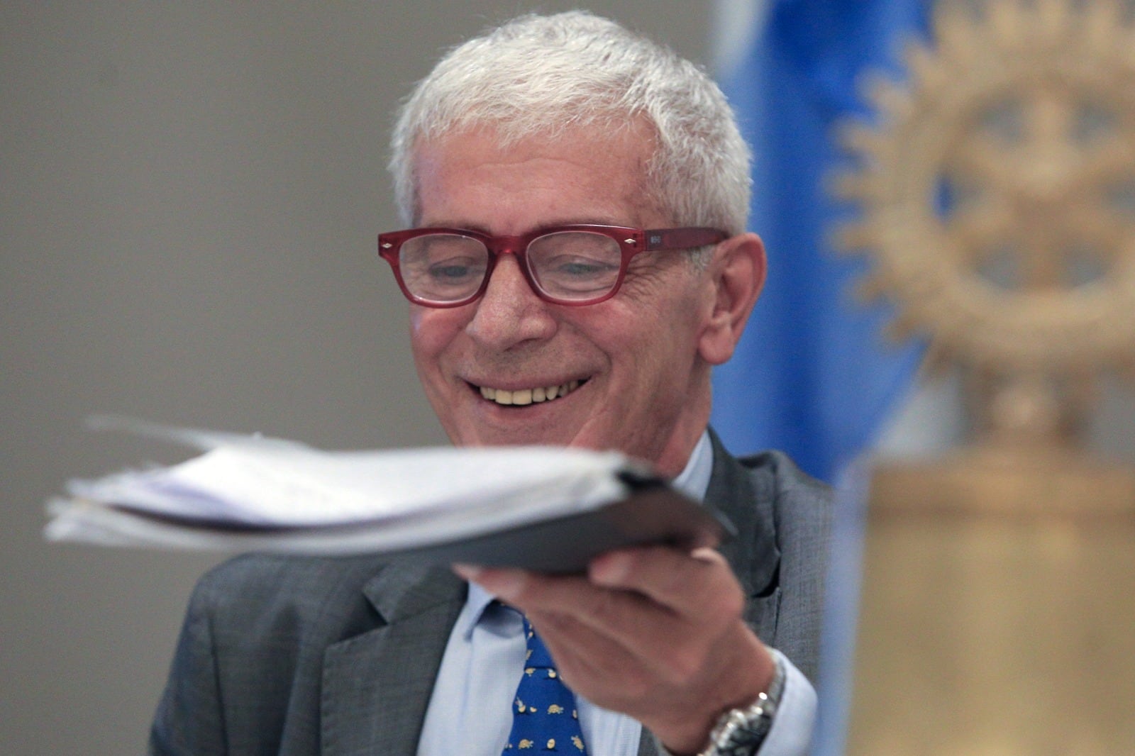 Cúneo Libarona fue convocado para el 8 de agosto en el marco de una reunión informativa. 