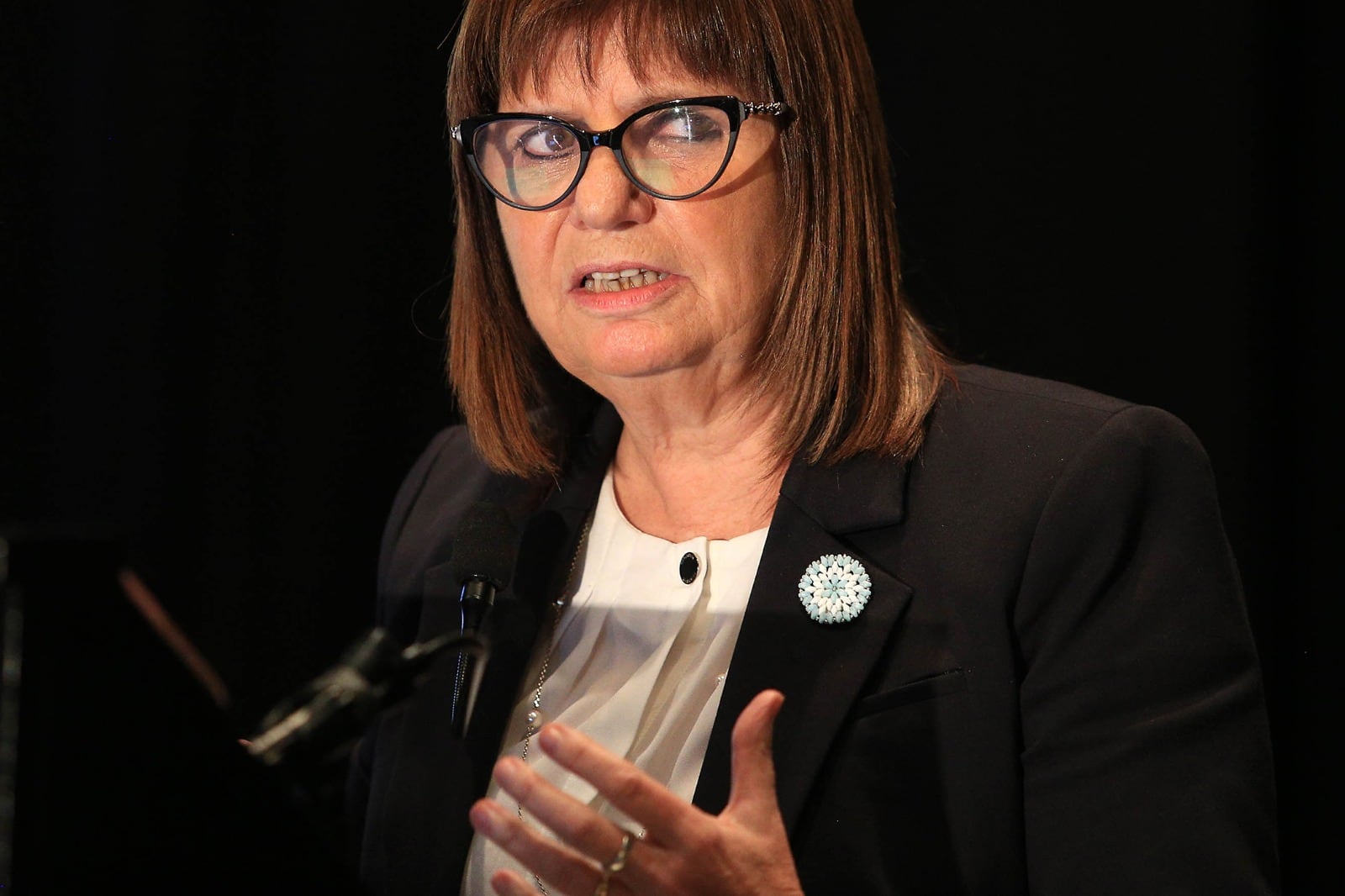 "Bullrich está a tono con sus amigos, los genocidas", dijo Taty Almeida.