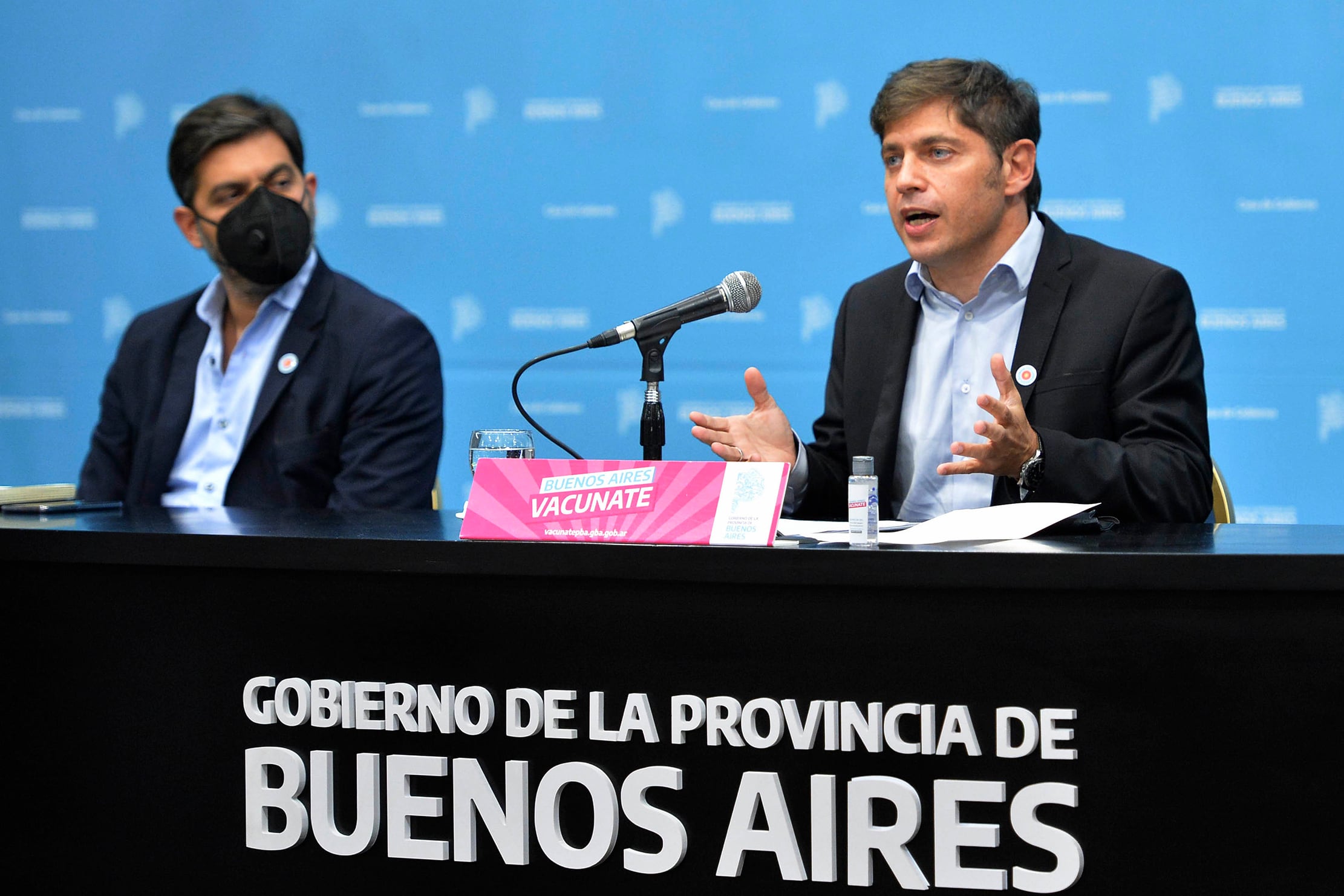 Gobernador Axel Kicillof.