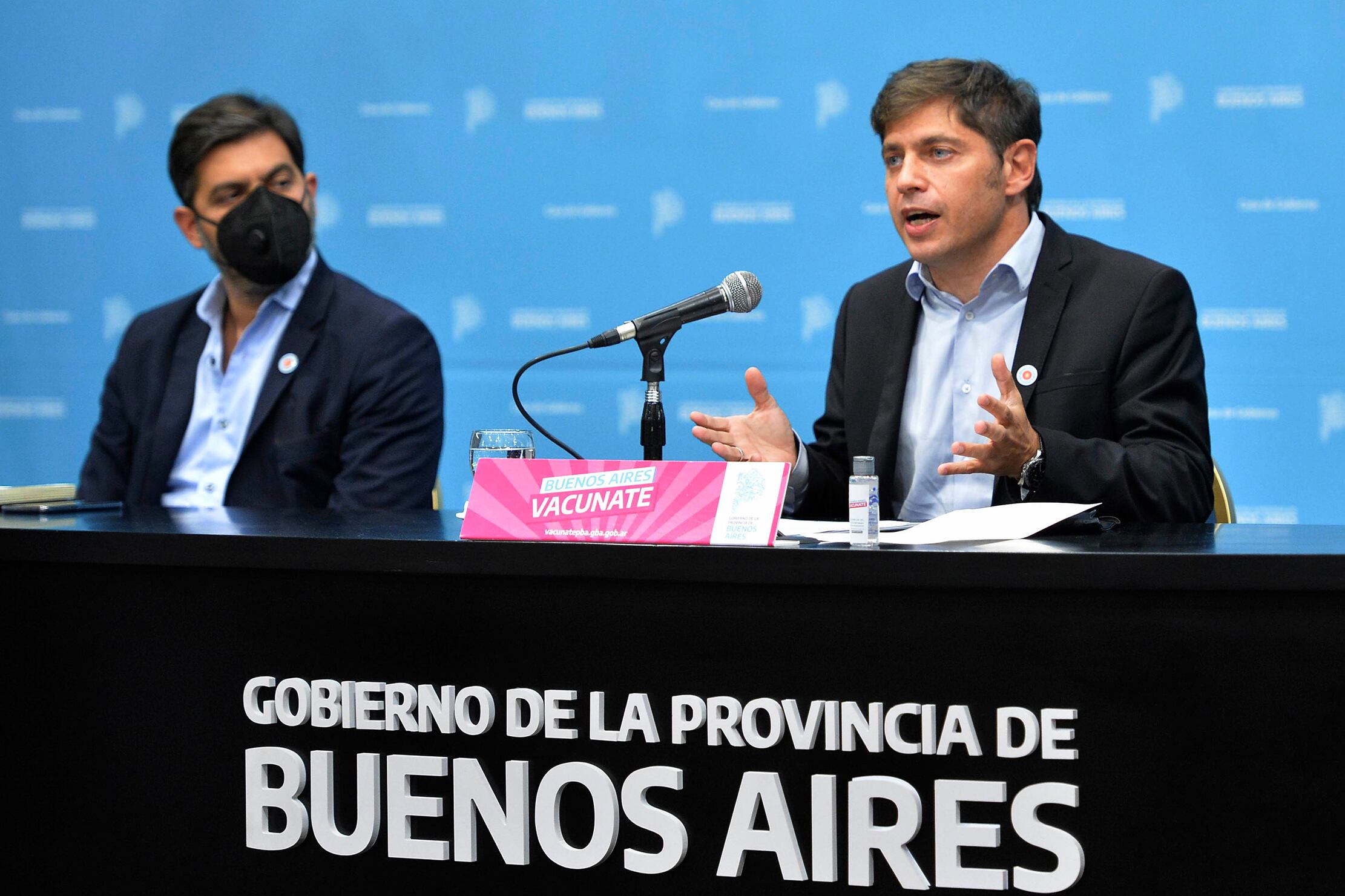 Gobernador Axel Kicillof.