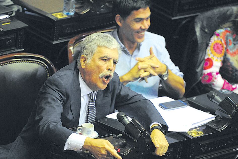 El diputado Julio De Vido en el centro de la escena por su rol como ministro de Planificación.