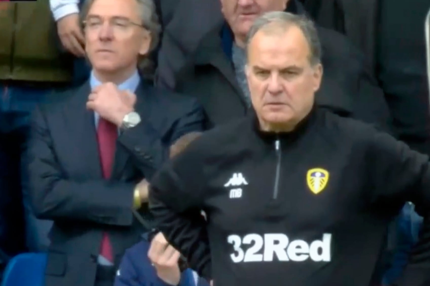 El DT rosarino Marcelo Bielsa.