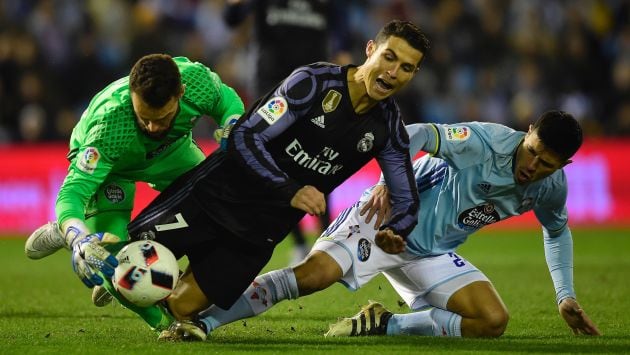 Cristiano Ronaldo fue determinante con dos goles ante el Celta.