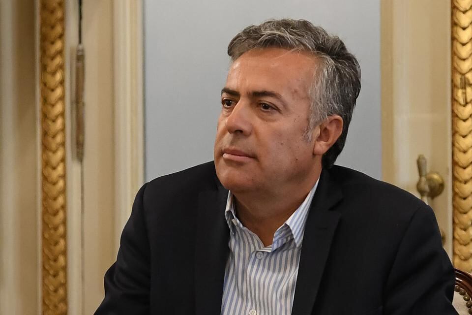 Alfredo Cornejo, Presidente de la UCR, impulsor del pedido de audiencia. 