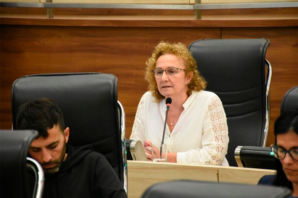 Concejala Alicia Pino.