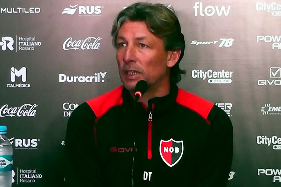 Gabriel Heinze, director técnico de Newell's.