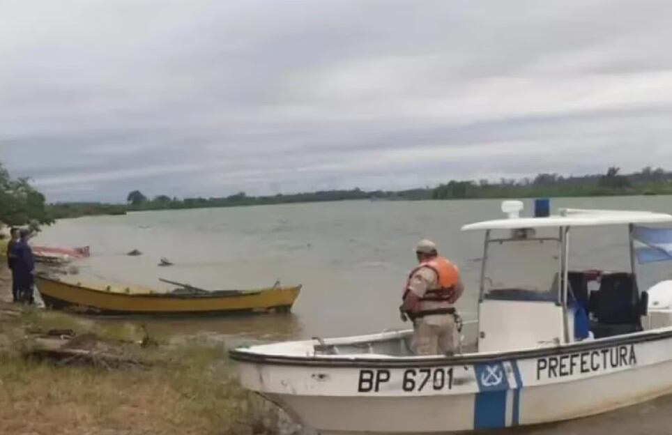 Luego de que los efectivos confirmen el trágico desenlace, hubo incidentes entre familiares y la Policía. Imagen: Corrientes Hoy.
