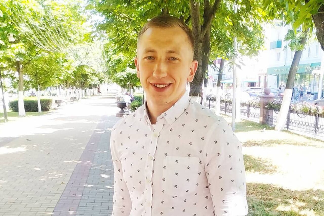 Imagen de Vitaly Shishov en Kiev, sacada de su perfil de Facebook