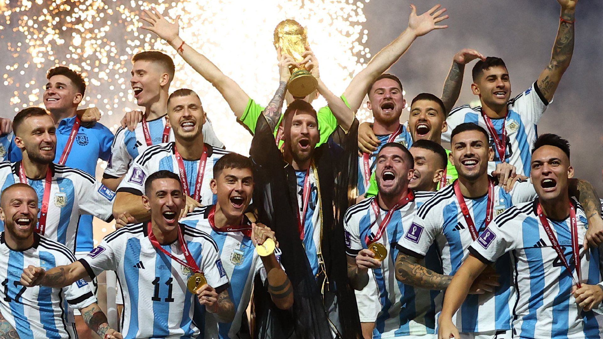 El 23 y el 28 de marzo la selección que levantó el título mundial se presenta ante el público argentino. (Foto: Télam)