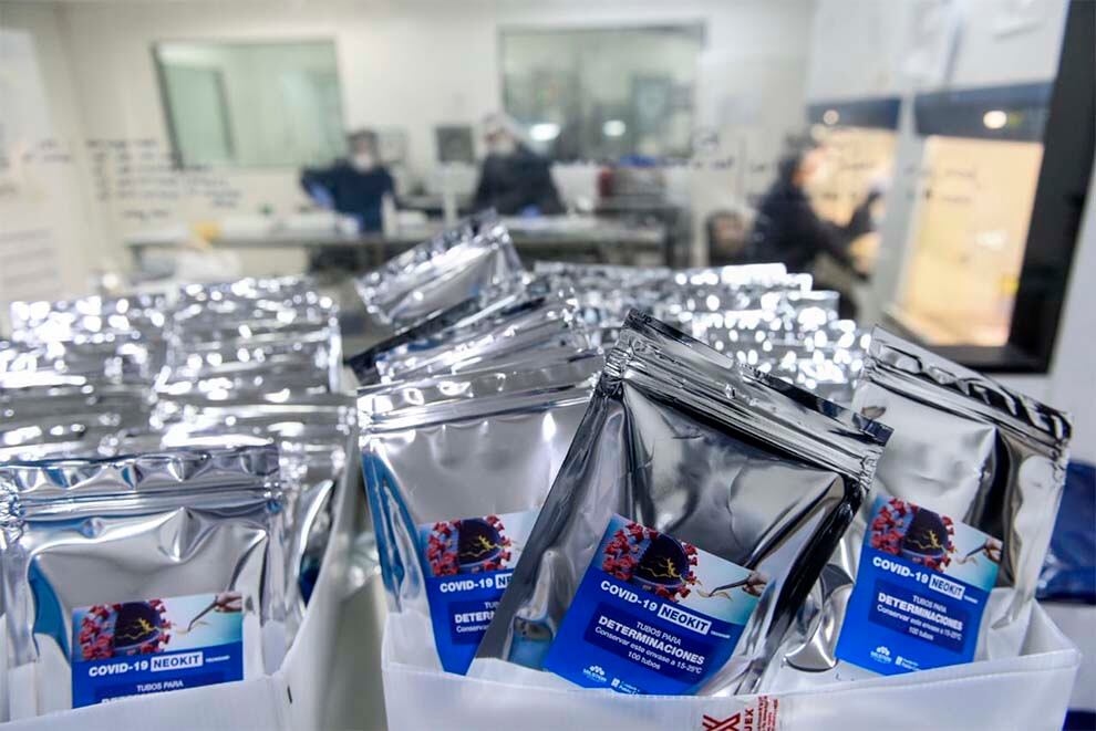 El Neokit-Covid-19 es un test para la detección de coronavirus de alta confiabilidad, facilidad de uso, rapidez de diagnóstico y menor costo.