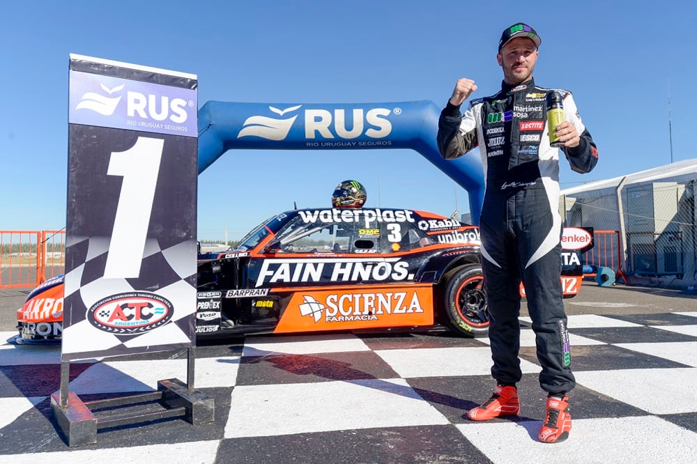 Agustín Canapino marcó el mejor registro en la clasificación del sábado.