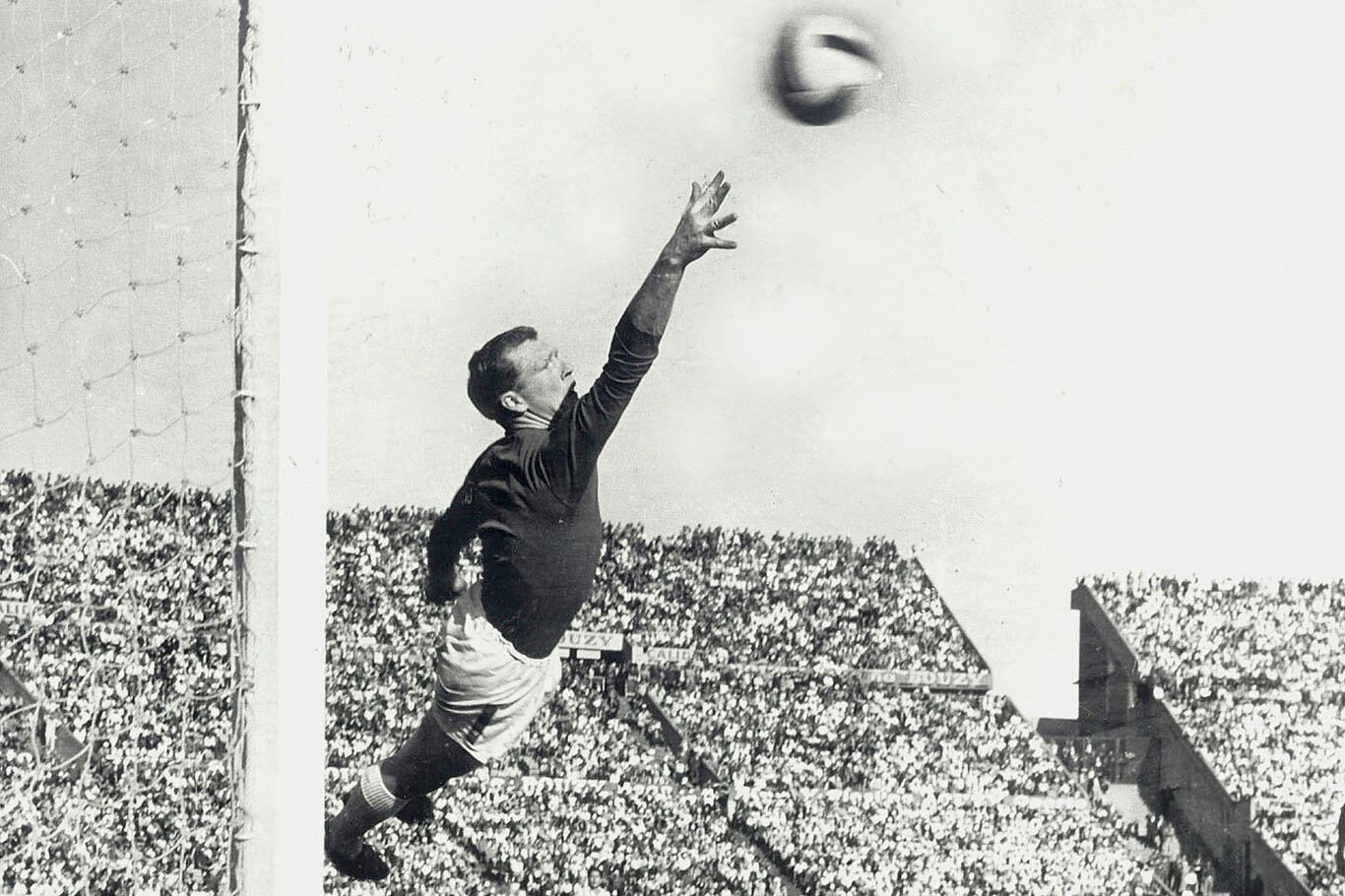 El gol del Chango Cárdenas que consagró a Racing Club campeón del mundo se clavó en el ángulo del arco del Celtic de Escocia