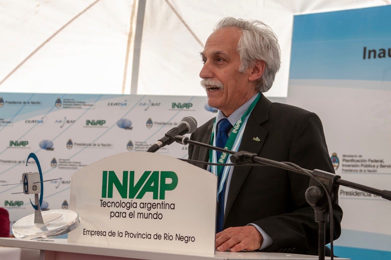 “Invap es una muestra de que es posible conquistar al mundo con nuestra capacidad de trabajo", sostuvo Otheguy.