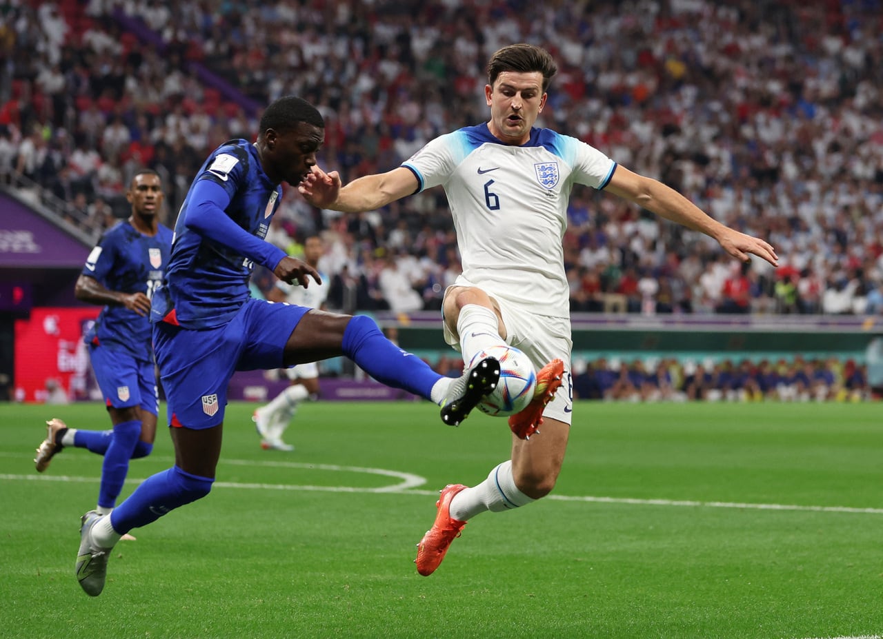 Inglaterra-Estados Unidos, uno de los partidos que terminaron sin goles en la primera ronda de la Copa del Mundo.
