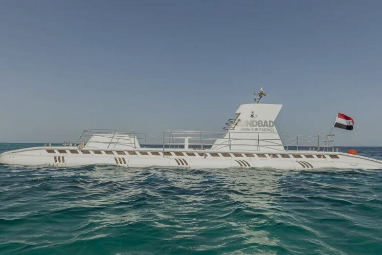 Uno de los submarinos como el que se hundió en Egipto