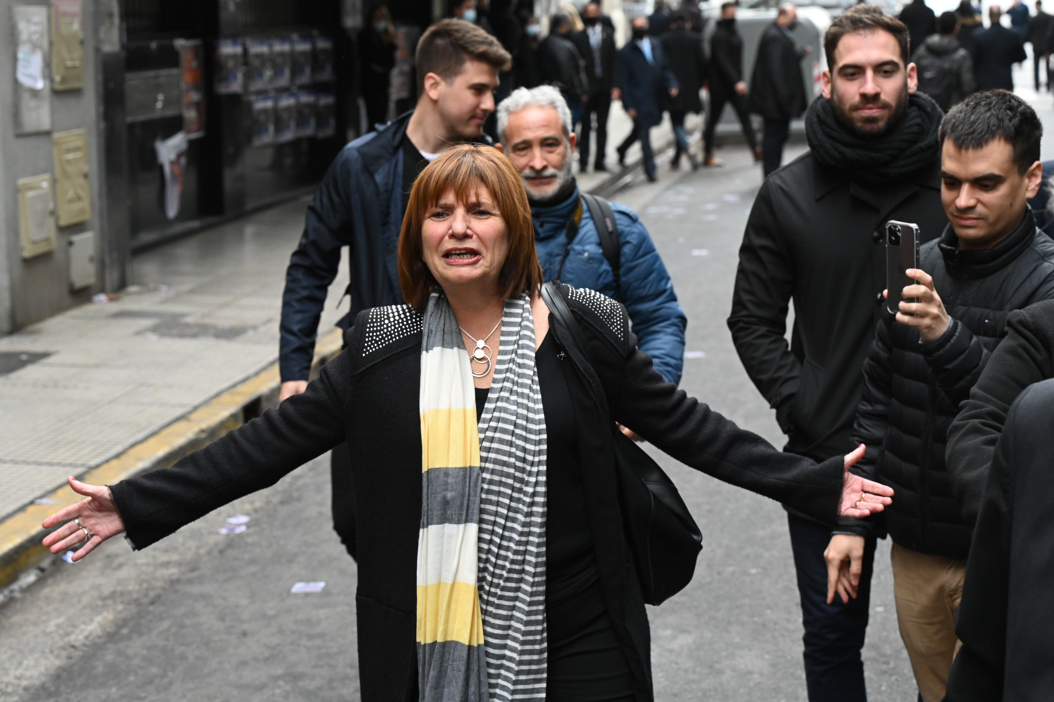 Patricia Bullrich no retractó sus dichos sobre el Ejecutivo. Imagen: Télam.