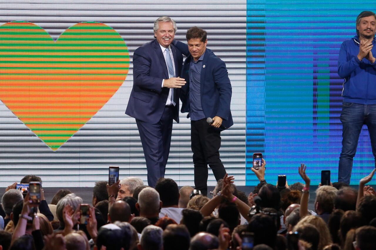 Alberto Fernández cenó este miércoles en Olivos con Axel Kicillof e intendentes de la primera y tercera sección electoral de la provincia de Buenos Aires.