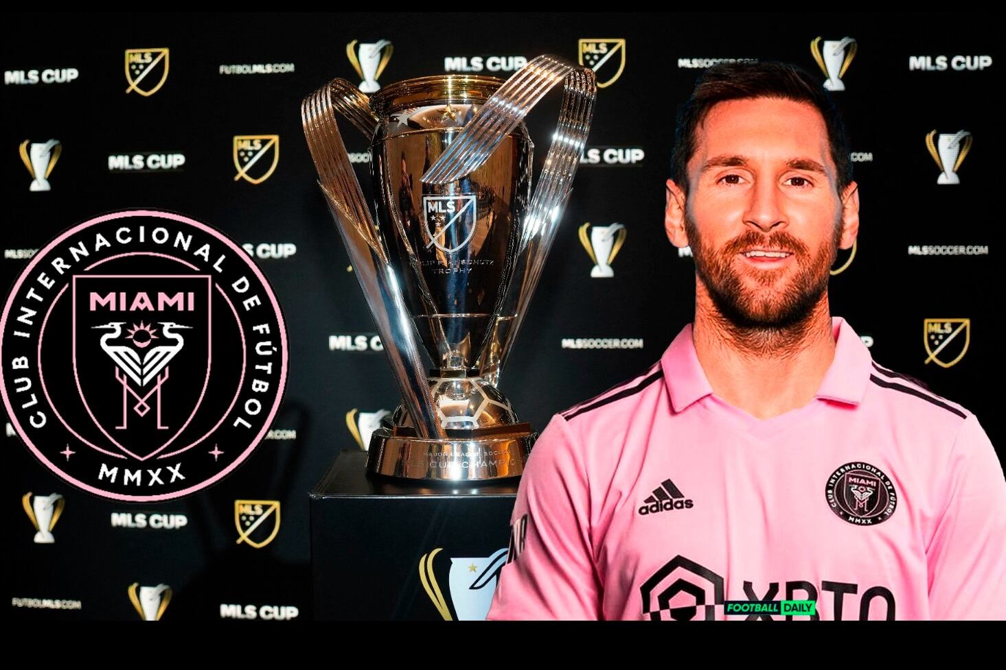 Messi ya es el ícono del equipo de Miami.