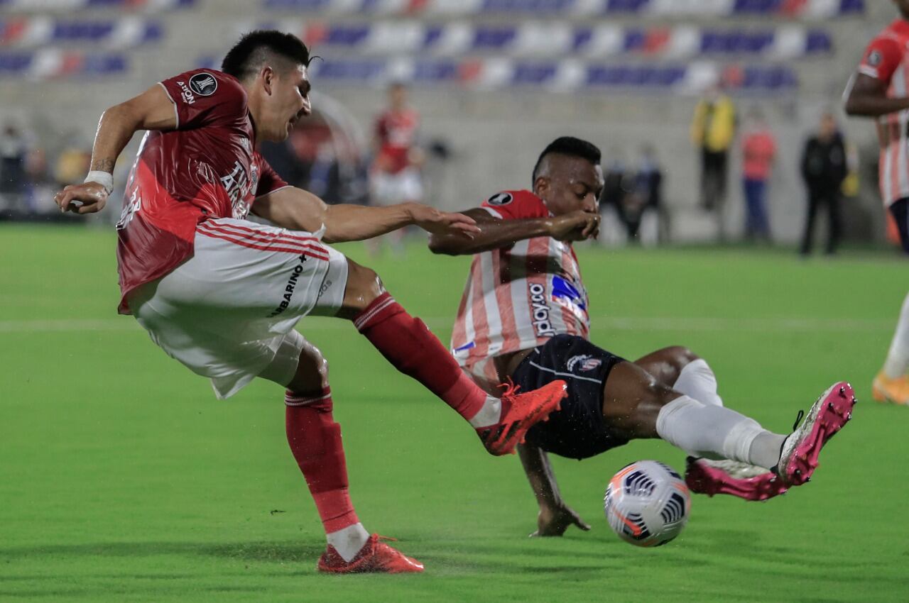 Partido intenso en Barranquilla.