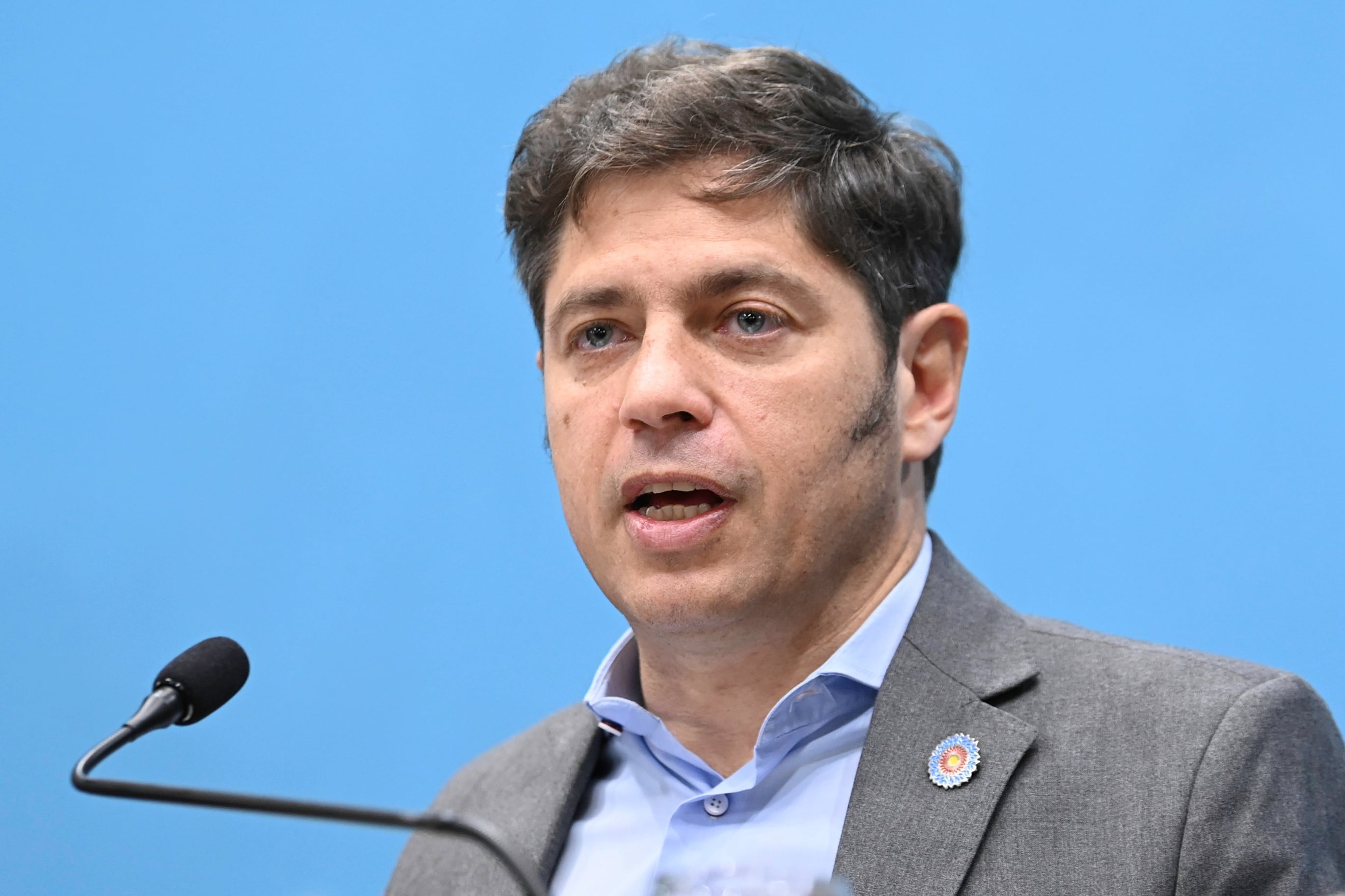 El gobernador de Buenos Aires, Axel Kicillof, llamó a votar a Fuerza Patria en las elecciones provinciales.