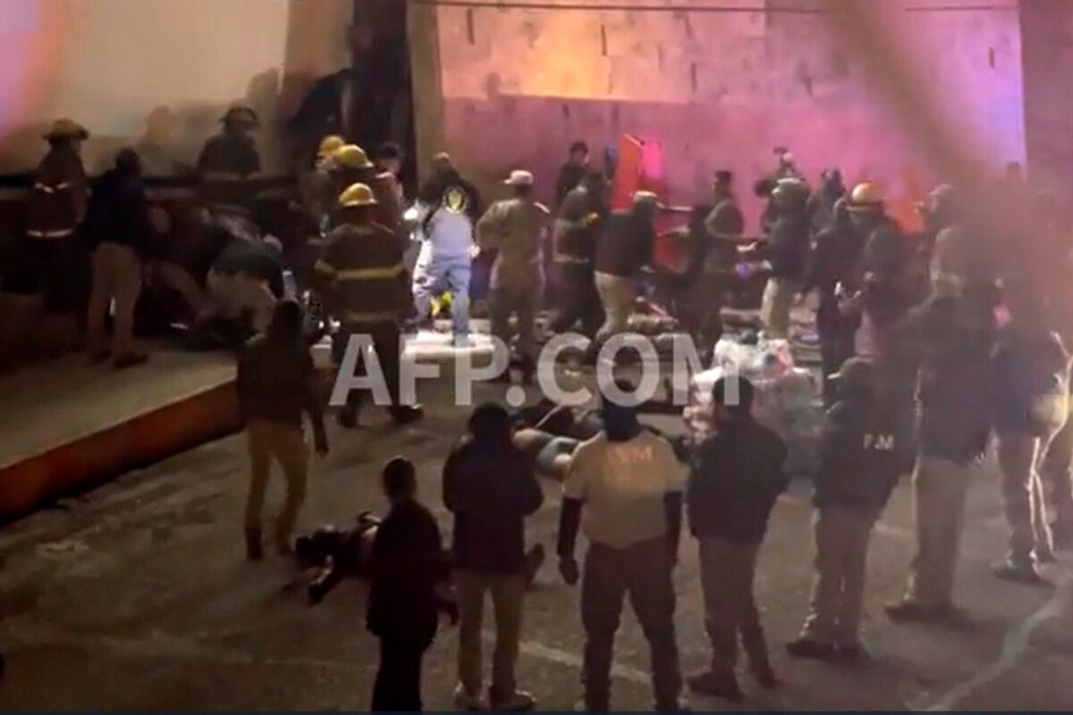 Al menos 40 migrantes murieron en el incendio de Ciudad Juarez.