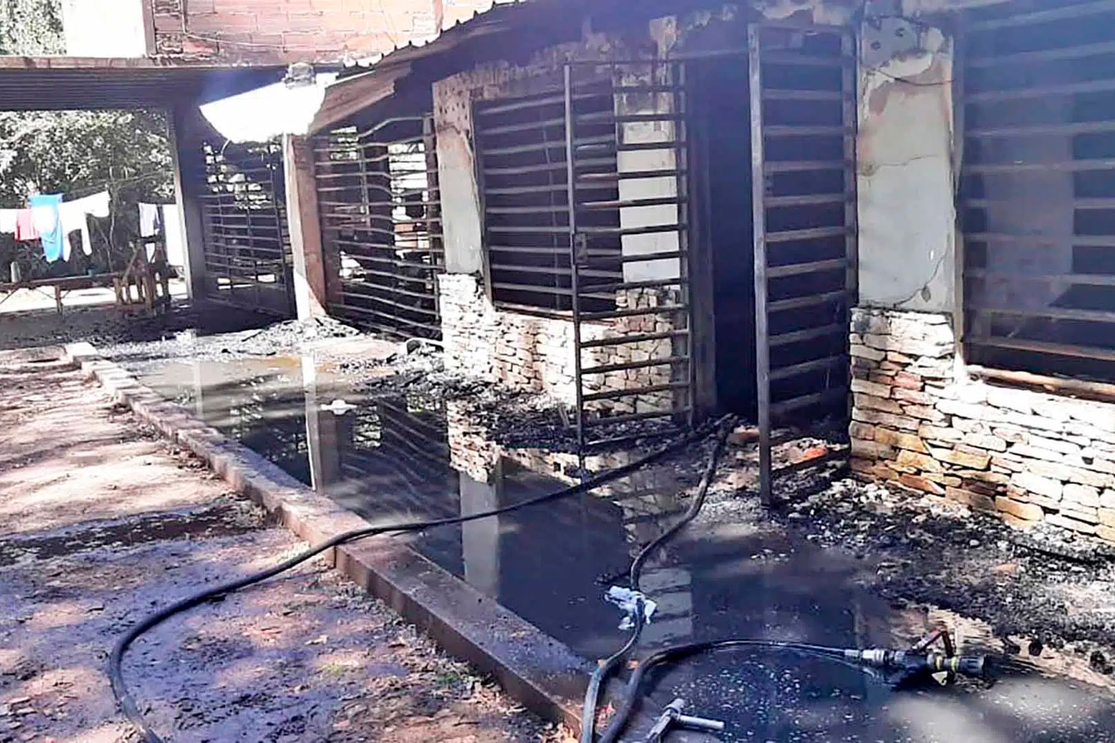 La "comunidad terapéutica" Resiliencia San Fernando. 