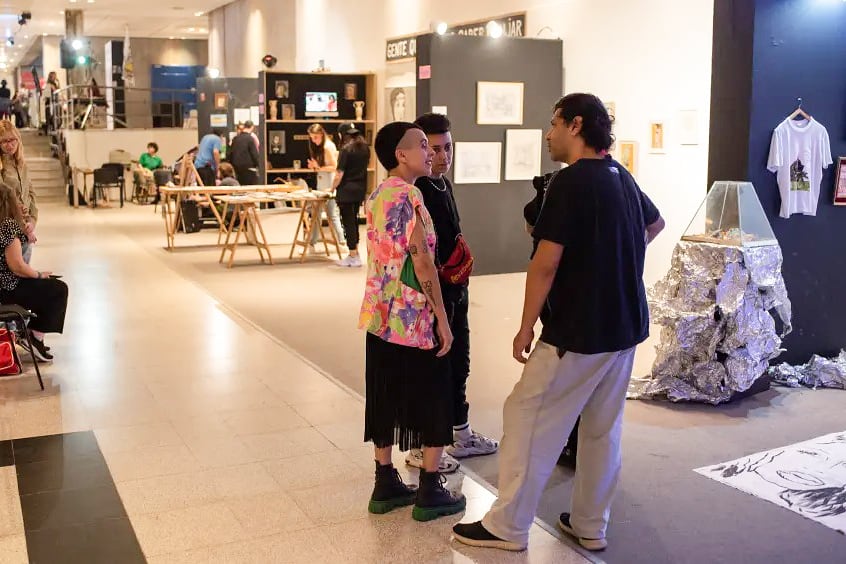 La feria busca acercar el arte a nuevos públicos.