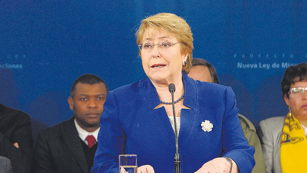 Bachelet utilizó una cita del poeta chileno Pedro Lemebel.