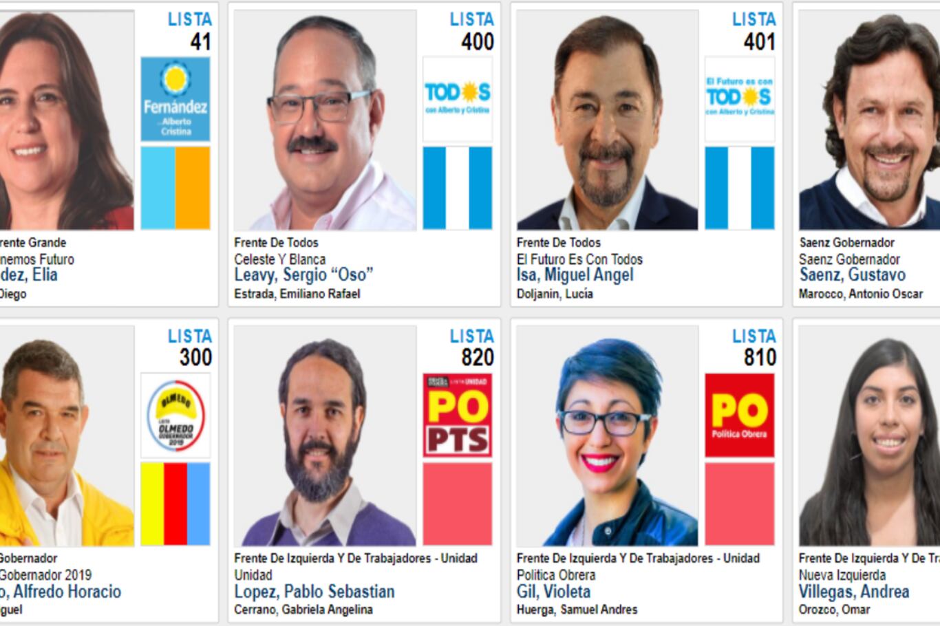 Así se verá la pantalla del voto electrónico
