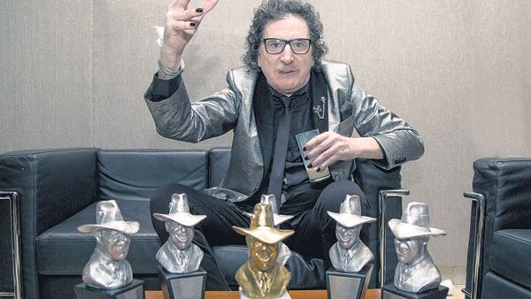 Charly García se llevó el Gardel en seis categorías.