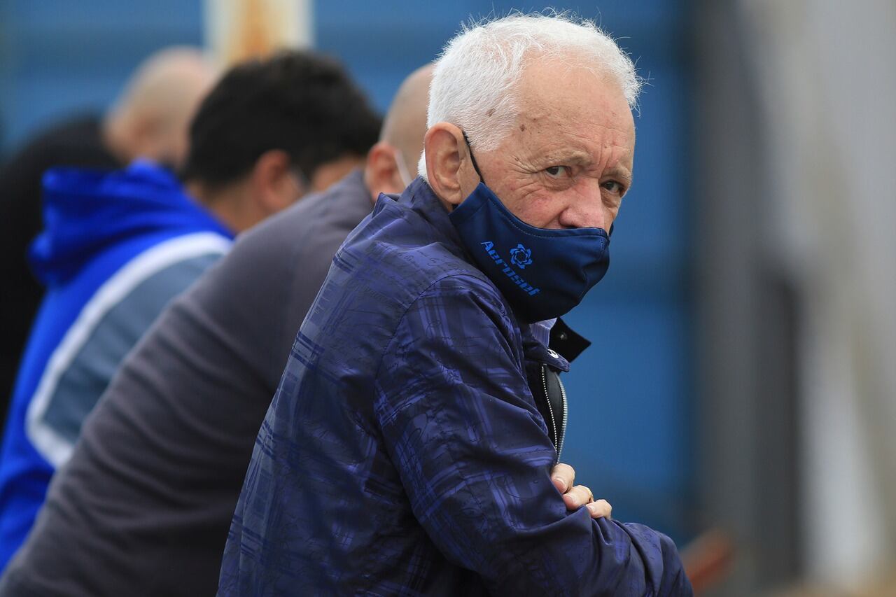 Víctor Blanco, presidente de Racing.