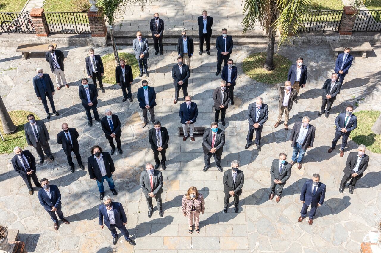 Los rectores, reunidos en el último plenario del Consejo Interuniversitario Nacional, realizado en Santa Fe.
