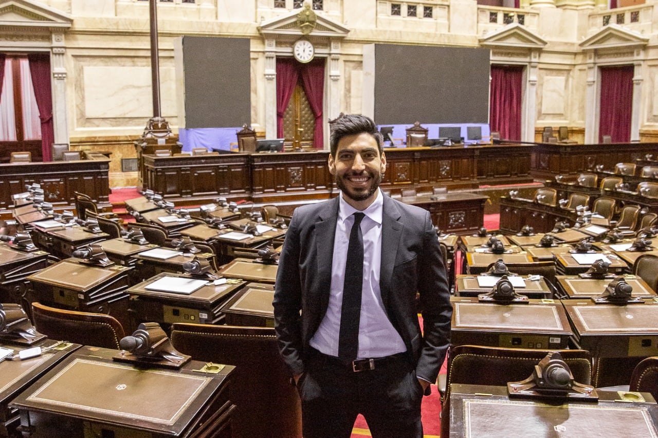 Facundo Moyano asumió por primera vez como diputado hace diez años
