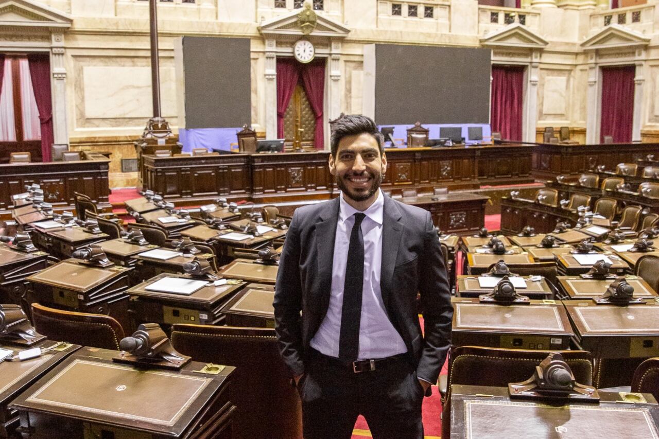 Facundo Moyano asumió por primera vez como diputado hace diez años