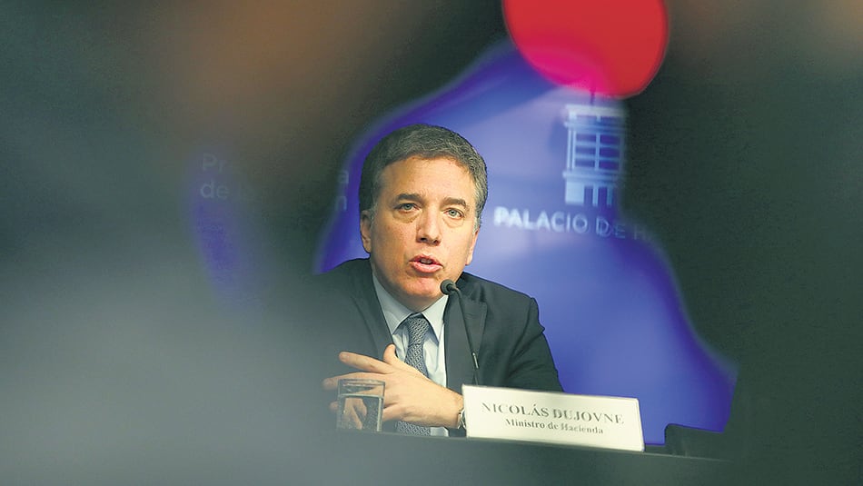 Nicolás Dujovne, ministro de Hacienda. “Se avecina un momento difícil y duro”, admitió.